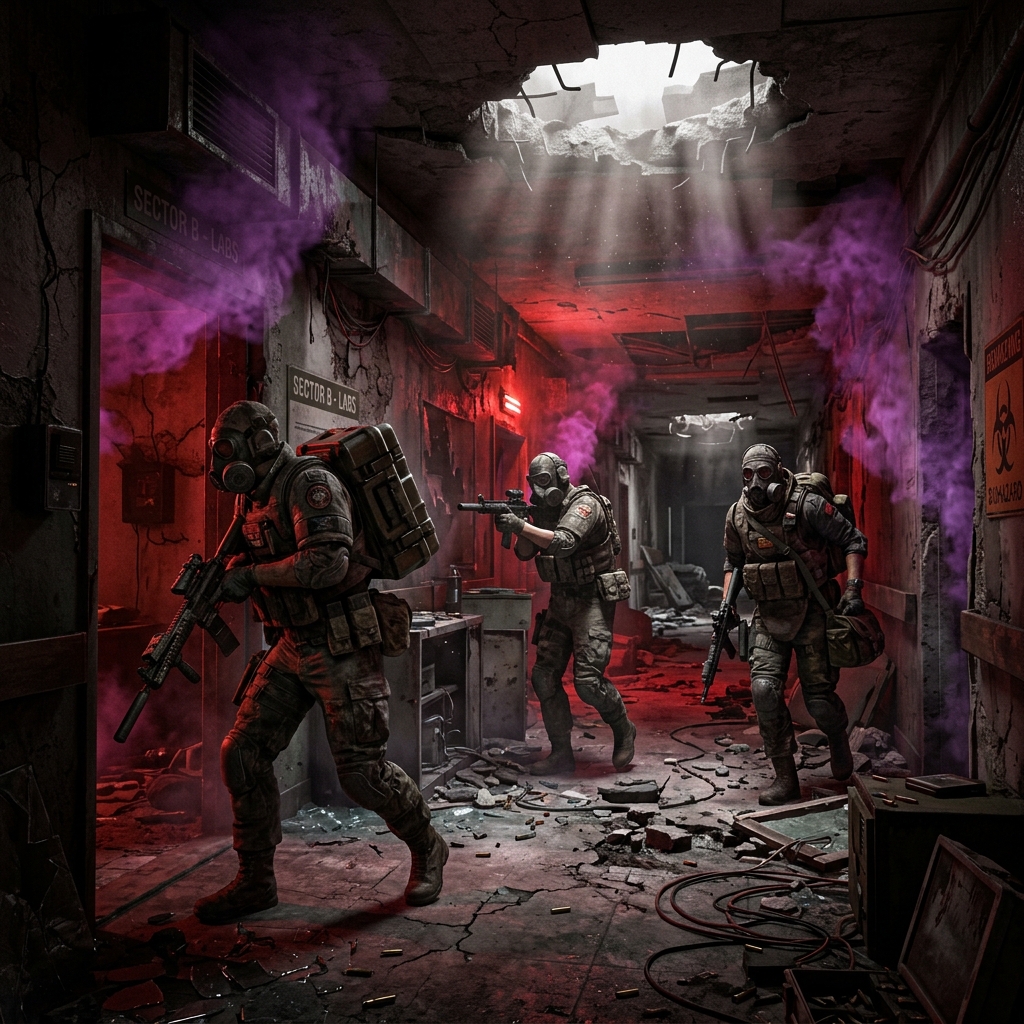 Raid Scene